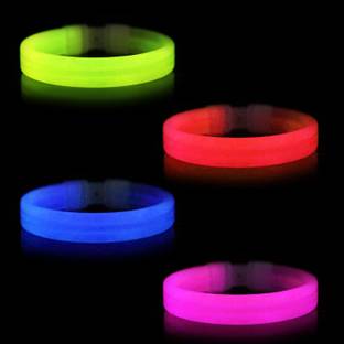 PRP Creation Unisex Glow In The Dark Wristbands  Party Glow Ornament
