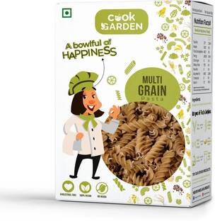 Cook Garden Multi Grain Pasta|No Maida|made with Multigrain|High Protein & Fiber| Fusilli Pasta