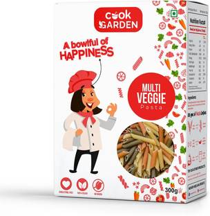 Cook Garden Multi Veggie Pasta |High Protein, No Maida |Easy Digestion Healthy Food Penne Pasta