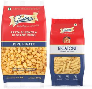 Gustora Durum Wheat Semolina Rigatoni Pasta Penne Pasta