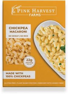 PINK HARVEST FARMS Chickpea Macaroni Pasta, 200 g Pack of 1 Macaroni Pasta