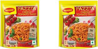 Maggi Pazzta Cheesy Tomato Twist 64 grams pack of 2 (64G X 2) Pasta