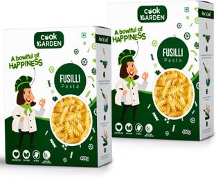 Cook Garden 100% Semolina | High Protein Healthy Diet | Maida Free & Cholesterol Free Fusilli Pasta