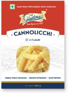 Gustora Durum Wheat Semolina Cannolicchi Spirali Pasta