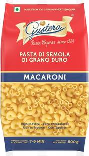 Gustora Durum Wheat Semolina Macaroni Pasta - 500g Macaroni Pasta