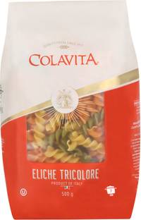 Colavita Tri Colore Eliche Fusilli Pasta (500 g) Pasta