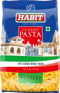 HABIT Premium Fusili Pasta 500g x Pack of 1 | Durum Wheat Pasta| Ideal for Sauces Fusilli Pasta