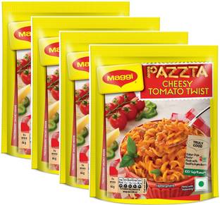 Maggi Pazzta Cheesy Tomato Twist Pack Of 4 (64Gm * 4) Pasta