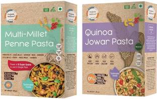 Organic Wisdom High Protein & Fibre Quinoa Jowar Macaroni Pasta and Multi Millet Penne Pasta