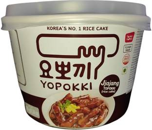 Yopokki JIAJANG FLAVOR TOPOKKI RICE CAKE PACK OF 1 Pasta