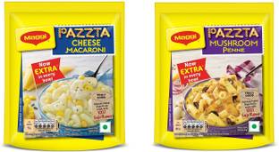 Maggi Pazzta Cheese Macroni, Mushroom Penne Pasta