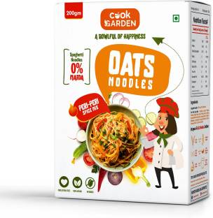 Cook Garden Oats Noodles Peri Peri Spice Mix | Maida Free | Healthy Meal Spaghetti Pasta