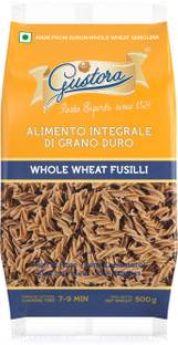 Gustora Whole Wheat Fusilli Pasta Fusilli Pasta