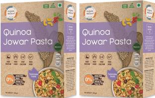 Organic Wisdom Quinoa Jowar Macaroni Millet Pasta | No Maida, Not Fried, No Preservatives Macaroni Pasta