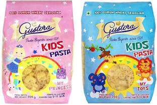Gustora Kids Pasta Combo Pack of My Princes & My Toys Penne Pasta