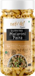 Amwel Organic Gluten Free Rice Macaroni Pasta | 300g x 1pc | No Maida No Sooji Macaroni Pasta