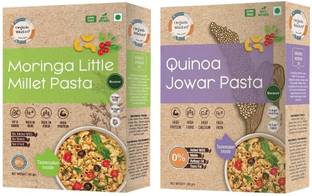 Organic Wisdom High Protein & Fibre Moringa Little Millet Pasta and Quinoa Jowar Macaroni Pasta