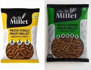Aarvee foods Millet Fusilli, Penne Pasta