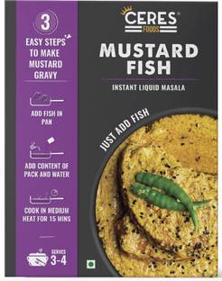 Ceres Foods MUSTARD FISH | INSTANT LIQUID MASALA | READY TO COOK | JUST ADD MUTTON/PANEER