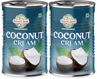 Nature's Spice Coconut Cream 800ml, Combo Pack of 2