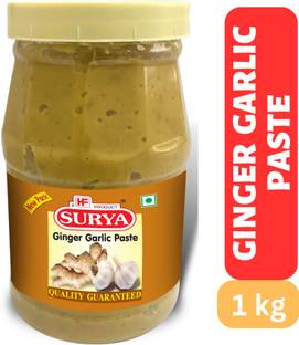 Surya 1kg Ginger Garlic Paste | Adrak Lahsun Paste| Ready to Use Cooking Paste