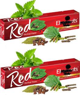 Neura Fit Elements wellness Red Herbal Toothpaste