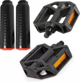 Onbicle Bicycle Pedal Set with Foot Rest MTB Mountain Bikes Pedal with Reflectors Pedal