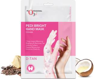 O3+ Pedi Bright Foot Socks Cream Mask