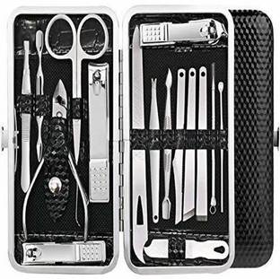 URBANUCANBE Pedicure Tools Nail Clippers Stainless Steel (200 g, Set of 16) | U_PT16_02