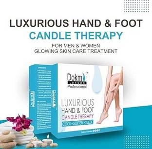 DOKMAI LONDON Luxuries Hand & foot pedicure kit candle therapy cool, soften, sleek