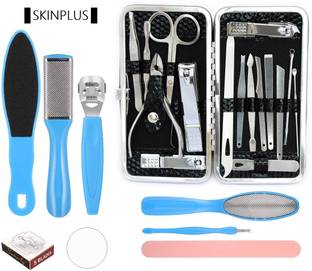 skinplus 24 Tools For Manicure & Pedicure tools Kit Grooming Nail Care Tools