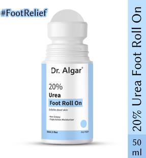 Dr. Algar 20% Urea Foot Roll-On | For Dry & Cracked Heels