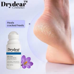DRYDEAR 20% Urea Foot Cream ROLL ON | For Dry & Cracked Heels