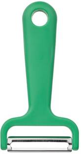 IKEA Digital Shoppy UPPFYLLD Peeler, Bright Green, Steel and Plastic. Y Shaped Peeler