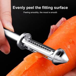 XAMA Stainless Steel Peeler for Fruits, Vegetables Straight Peeler