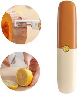 Aider 2 in 1 Multifunctional Stainless Steel Fruit Knife Peeler Straight Peeler Set