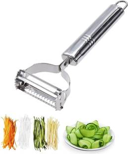 BALKRISHNA ENTERPRISE Stainless Grater Multi-Function Fruit- Vegetable Shredder Slicer Y Shaped Peeler