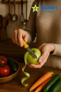 Flipkart SmartBuy Stainless Steel Multipurpose peeler for Vegitables,Tough Fruits,Cheese,Chocolate Straight Peeler
