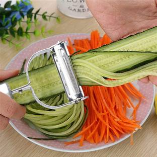 SARTHU Julienne Peeler Fruit Vegetable Shredder potato Slicer Ultra Sharp Stainless Y Shaped Peeler