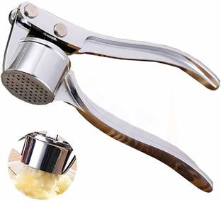 Staineless Steel Garlic Crusher Presser Squeeze Press Ginger Crusher Stainless Steel Kitchen Tool Straight Peeler