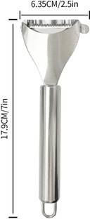 DIKPULGROUP Stainless Steel Corn Peeler Quick Corn Stripper Tool Sharp Blade Y Shaped Peeler