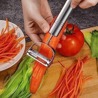 SARTHU Julienne Peeler Fruit Vegetable Shredder Slicer Double PlaningCutterCarrotGrater Y Shaped Peeler