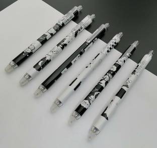 brainle PLASTIC RETRACTABLE REUSABLE GELL INK Roller Ball Pen