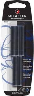 SHEAFFER Pack of 5 - Skrip Universal Blue/Black Colour Ink Cartridge