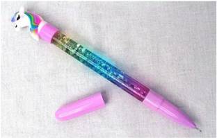Barbarik WATER GEL UNICORN PEN Gel Pen (Pack of 1, Blue) Gel Pen