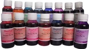 Daytone Extra Fine 60 Ml Set of 15 Colours Ink Bottle