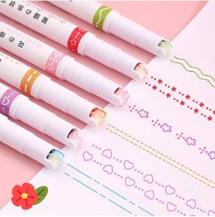 Mira Farmcraft Linear Color Pen – Highlighter Pen Set Line Markers Color Roller Marker Line Pen Marker Ink