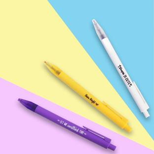 Doodle Doodle 0.5mm Fine Point Retractable Pen For Students & Professionals|Multicolour Gel Pen