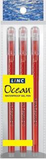 Linc Linc Ocean Classic 0.55mm Smooth Writing Waterproof Ink Smudge-Free Writing Gel Pen
