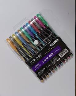 Illuminate Online Art Gallery Sparkle pens Stationery Set